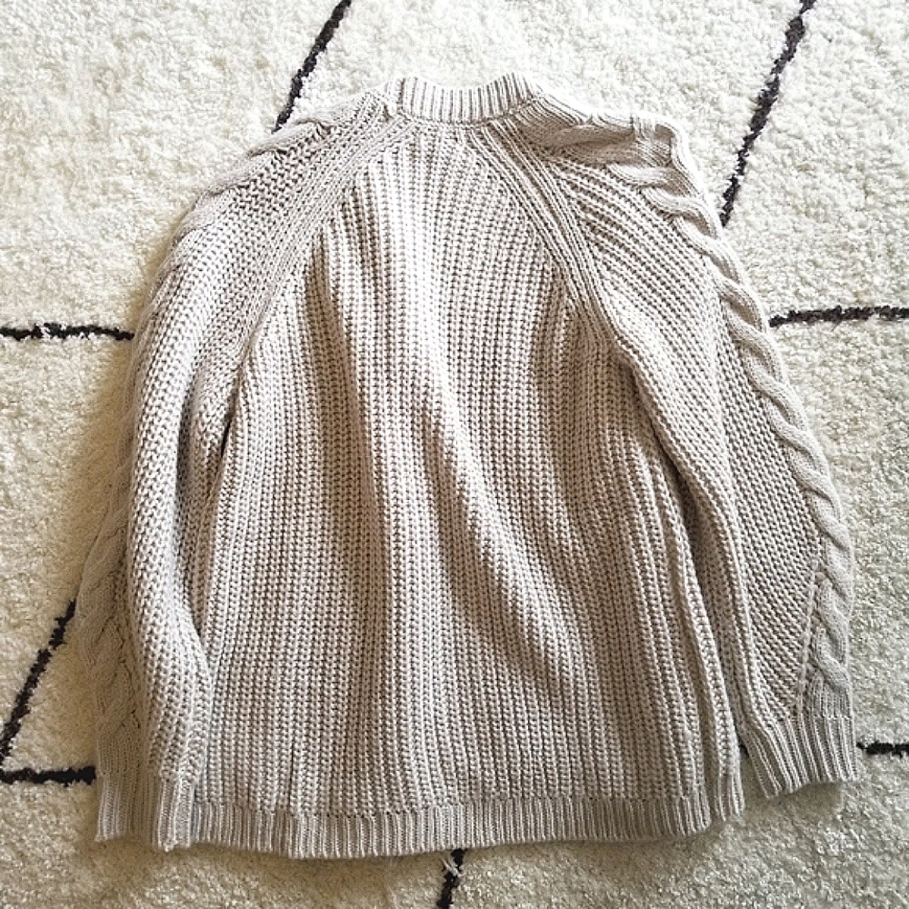 Universal Thread Light Gray Knit Cardigan - Picture 3 of 3